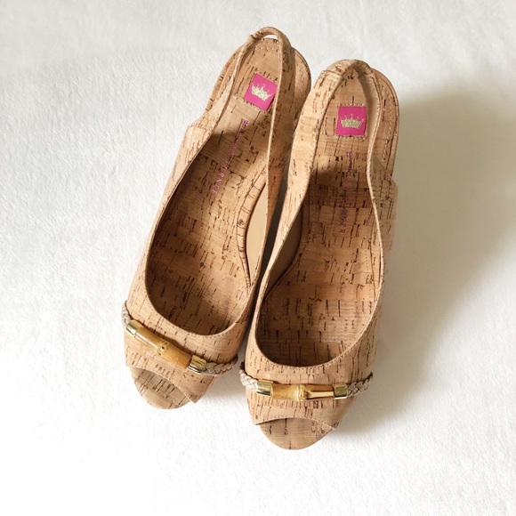 Elaine Turner Shoes Elaine Turner Cork Wedges Poshmark